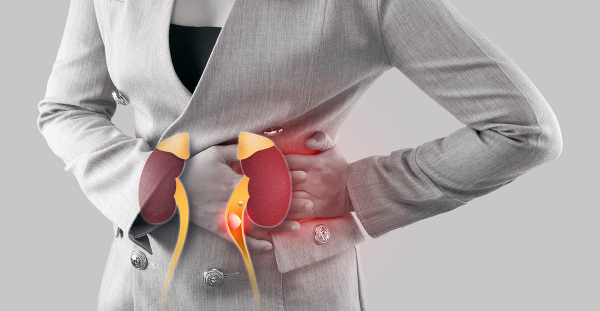 Patient-experiencing-ureter-pain